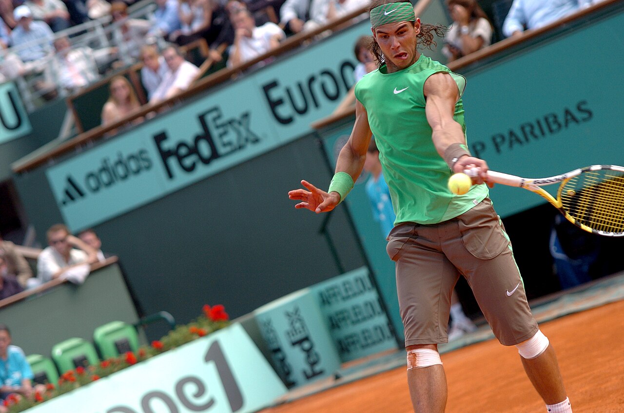 Sarah Jonson en encuentro con Rafael Nadal